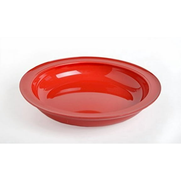 Providence Spillproof Inner Lip Plate - 9" Red