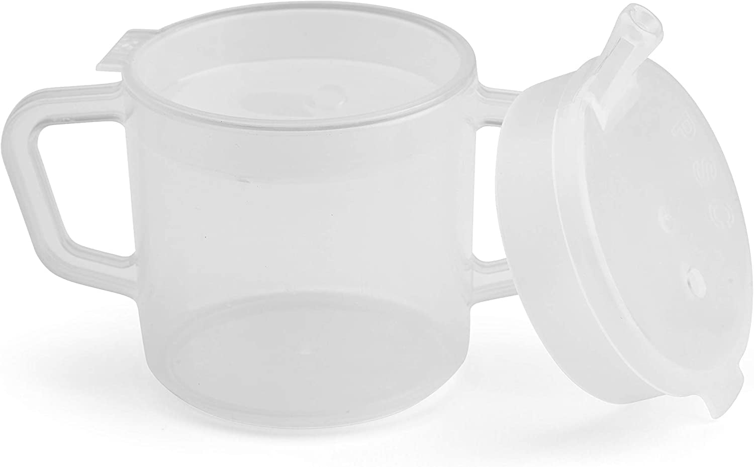 Providence Spillproof Sippy 2 Handle Mug with Lid, 8 Ooz