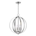 thumbnail image 1 of Provident 4-Light Chandelier, Satin Nickel, 1 of 1