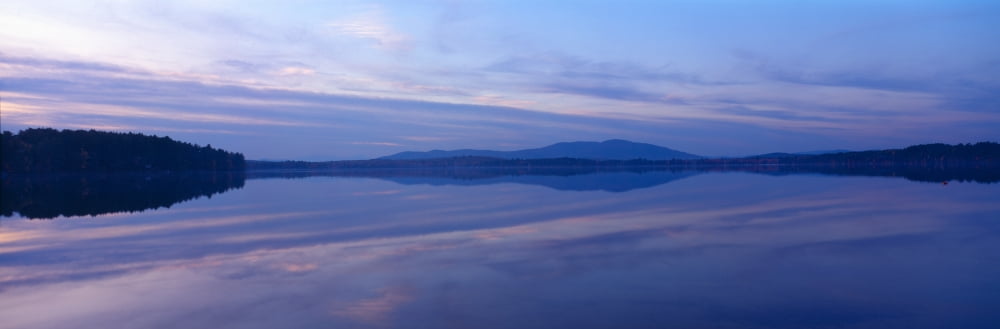 Province Lake in Autumn South Effingham New Hampshire Canvas Art - Panoramic Images (27 x 9)
