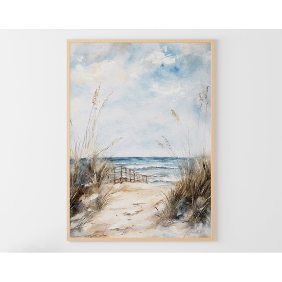 Provincetown Coast Beach Massachusetts Poster Seascape Art Poster Beach House Wall Decor, Unframed Poster Size 16x24