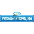 thumbnail image 1 of Provincetown MA Massachusetts Beach Street Sign | Indoor/Outdoor | Surfer Ocean Lover Décor For Beach House Garages Living Rooms Bedroom | Signmission Personalized Gift, 1 of 5