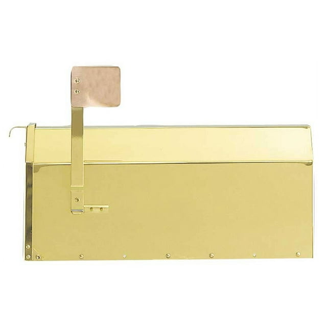 Provincial Collection Brass Mailboxes Polished Brass
