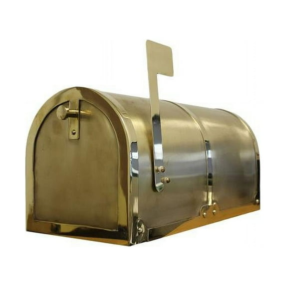 Provincial Collection Brass Mailboxes - rural - MB-3000 in Polished Brass