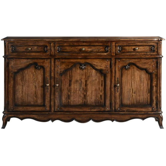Provincial Sideboard | Rustic Pecan, French Decor