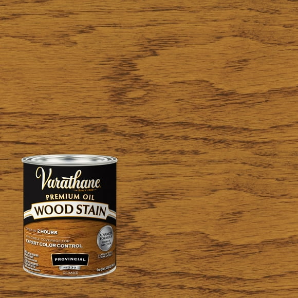 Provincial, Varathane Premium Oil-Based Interior Wood Stain-211717H, Quart