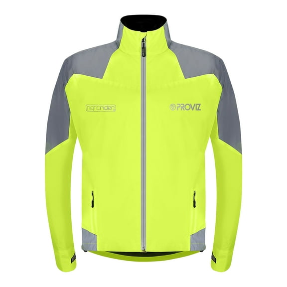 Proviz Nightrider 2.0 Cycling Jacket Yellow LG Men`s
