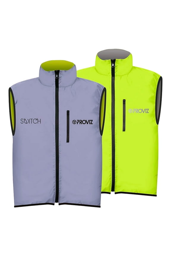 Switch Gilet Vest Yellow/Reflective Grey SM Men`s
