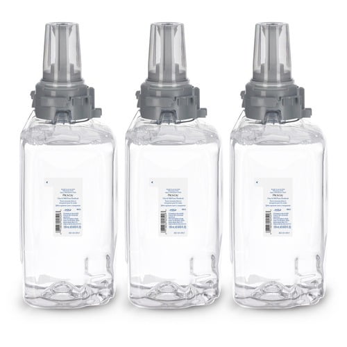 Provon ADX-12 Clear & Mild Foam Handwash Fragrance-free Scent - 42.3 fl oz (1250 mL) - Pump Bottle Dispenser - Kill Germs - Clear - Rich Lather, Dye-free, Bio-based - 3 / Each