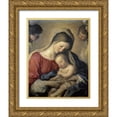 thumbnail image 1 of Provost, Jan 12x14 Gold Ornate Wood Framed with Double Matting Museum Art Print Titled - A Christian Allegory, 1 of 4