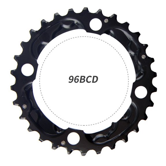 22-42T Single Speed Round Oval Chain Ring, Mountain Bike 22T 24T 30T 32T 40T 42T 44T BCD, Ultralight Chain Wheel