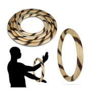 Prowin Corp Wing Chun Rattan Ring Tsun Siu Lum Martial Arts Kung Fu Yoga Hands Legs Strength Ring Spiral Burnt 14