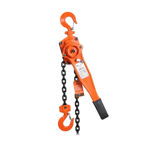 Prowinch 1.5 Ton Lever Chain Hoist 5 ft G80 Chain