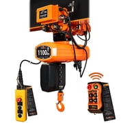 Prowinch 1/2 ton 1100 lb 208240/440480V 2 Speed Electric Chain Hoist Power Trolley 20 ft. FEC G80 Japan H4 Duty Wireless
