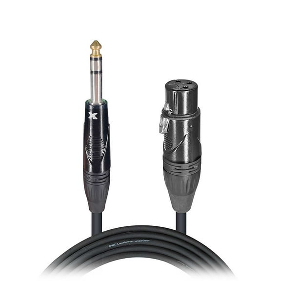 Prox XC-SXM15 Balanced 1/4" TRS to XLR-M High Performance Audio Cable - 15 Feet