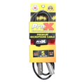 thumbnail image 1 of ProX Premium Series XCP-XLR05 5' XLR-F to XLR-M Balanced Audio Microphone Cable, 1 of 5