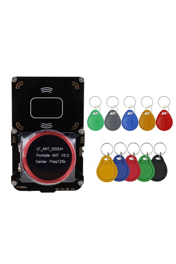 Proxmark3 RFID Card Reader+5XT5577/UID Keychain IC/ID Key Writer