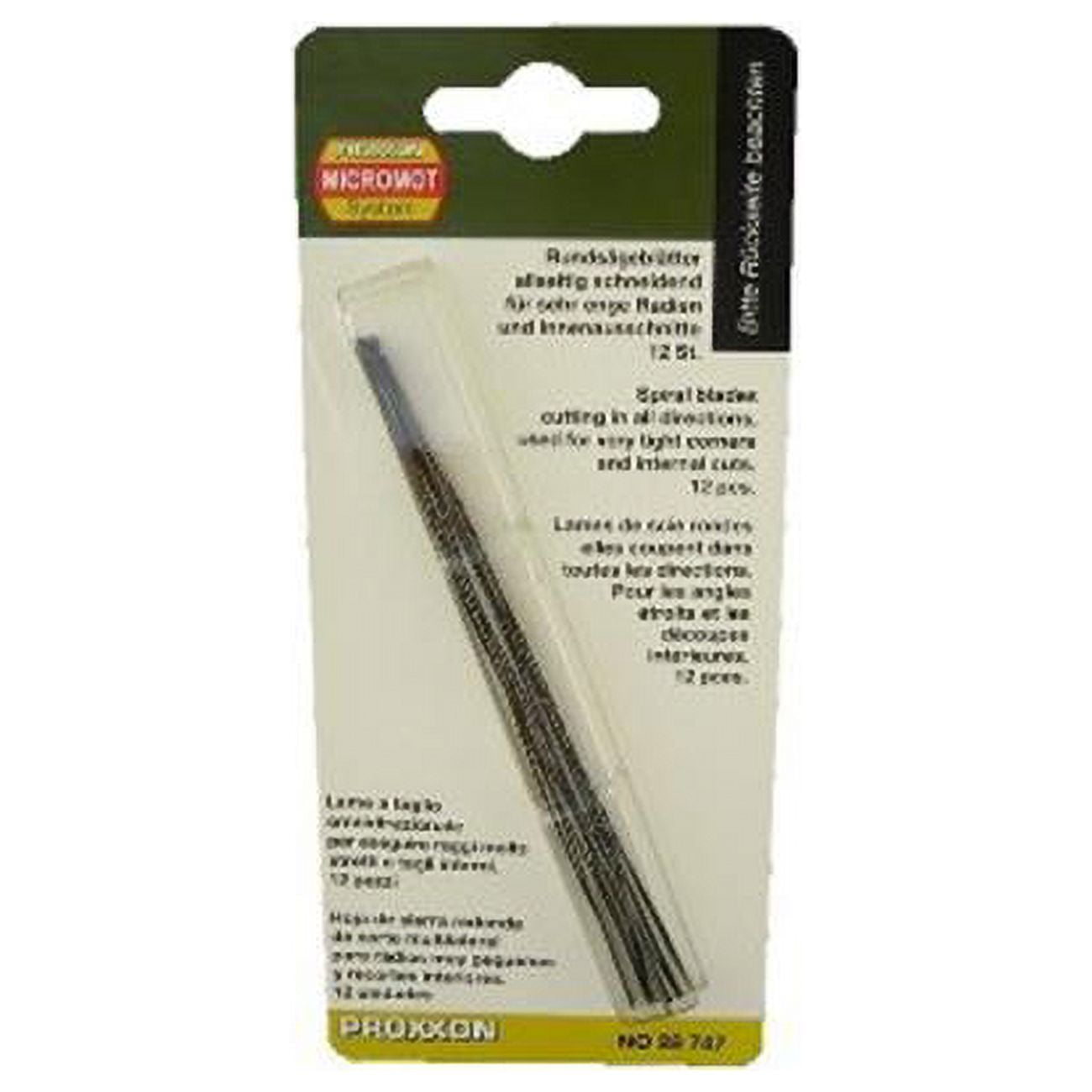 Proxxon 28747 Spiral Scroll Saw Blades without Pin