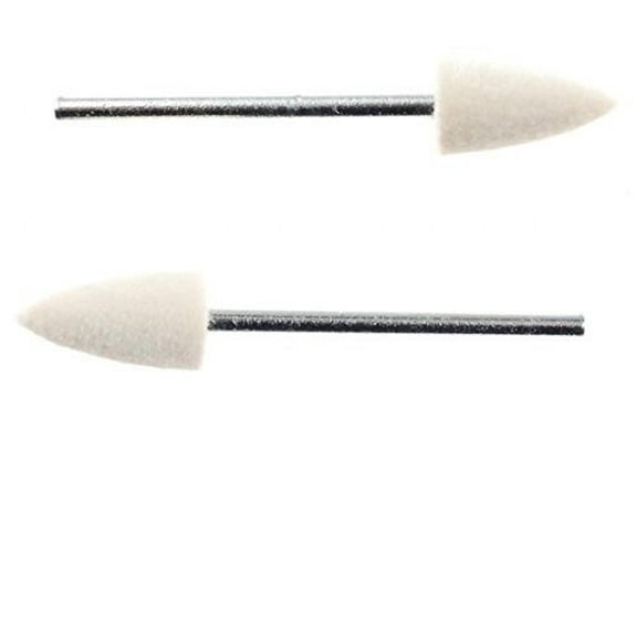 Proxxon Felt polishing bit, bullet shape, 2 pcs.