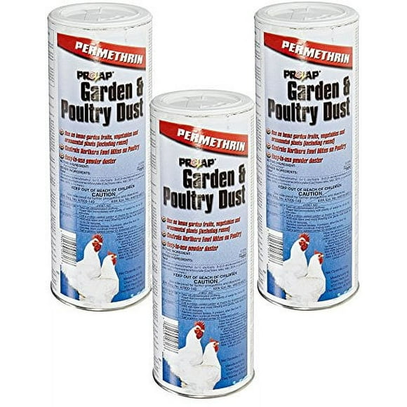 Prozap (3 Pack Garden & Poultry 2-Pounds Each Poultry Dust