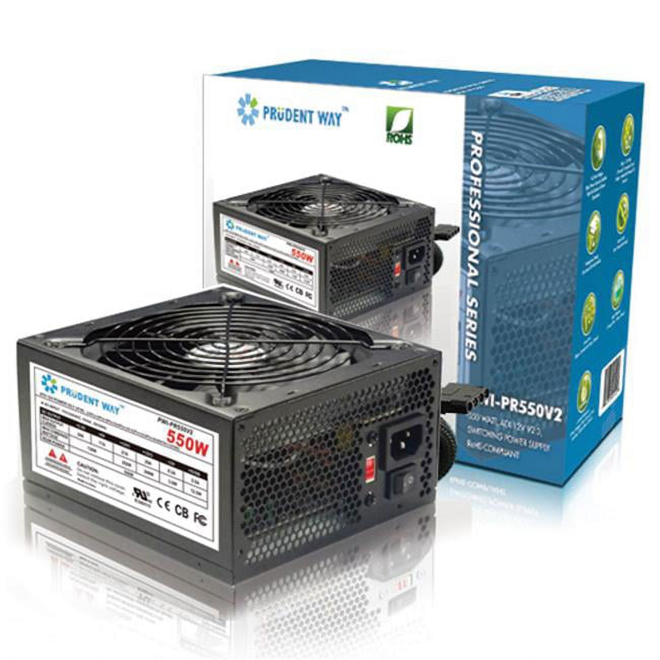 Prudent Way PWIPR550V2 550 W ATX Power Supply