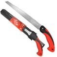Pruning Saw with Scabbard Japanese Fixed Straight Hand Saw, Portable
