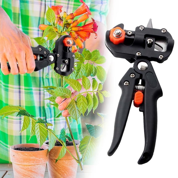 Pruning Shears,Plant Grafting Tool Grafting Scissors,Pruning Scissors Tree Garden Cutters Pruning Shears Tool Pole Pruner Electric Pruning Shears Garden Scissors Electric Scissors Trimmer Black