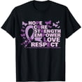 thumbnail image 1 of Pruple Ribbon Epilepsy Warrior T-Shirt, 1 of 4