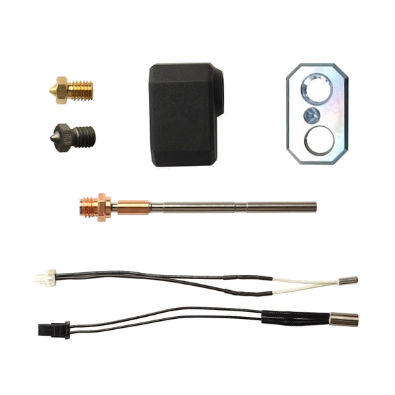 Prusa 3D Printer Accessory Hotend Kit Compatible With Prusa MK4 With  Heating Block Silicone Sleeve Copper Titanium Alloy Split Throat Temperature Measurement Wire And