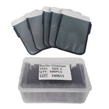 200 Pochettes De Protection Barrière Pour Capteurs Et Plaques Phosphores Dentaires (radiographie Numérique) - 5 Tailles - Marque CAREPACY