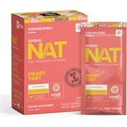 Pruvit Heart Tart Charged NAT Pure Therapeutic Ketones 10 Sachets - 0.7 oz each