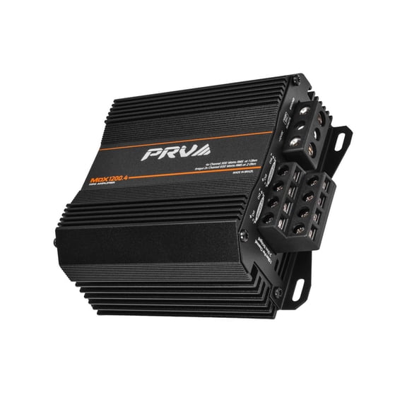 Prv Audio MDX1200.4-1OHM MDX1200.4 4-Channel Car Amplifier 1200W
