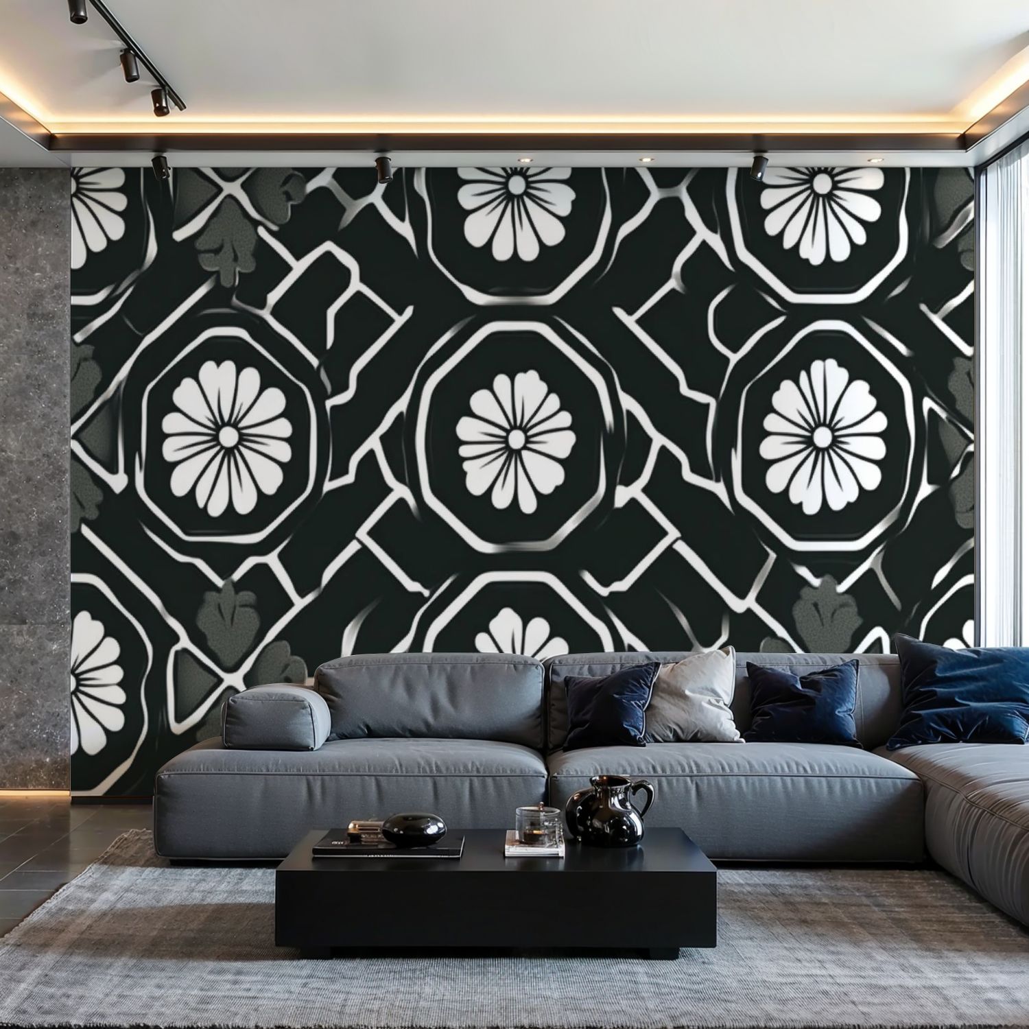 Prxcm Canvas Wall Mural Peel and Stick Large Wallpaper Asian kikko ...