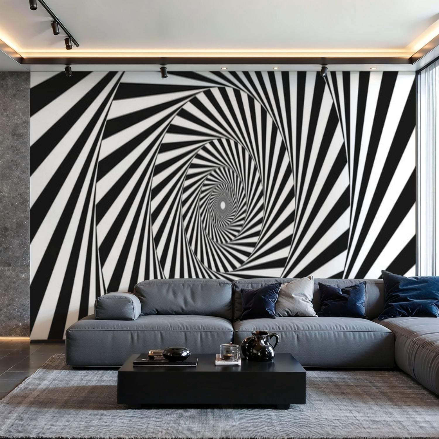 Prxcm Canvas Wall Mural Peel And Stick Large Wallpaper Radial Optical prxcm-canvas-wall-mural-peel-and-stick-large-wallpaper-radial-optical