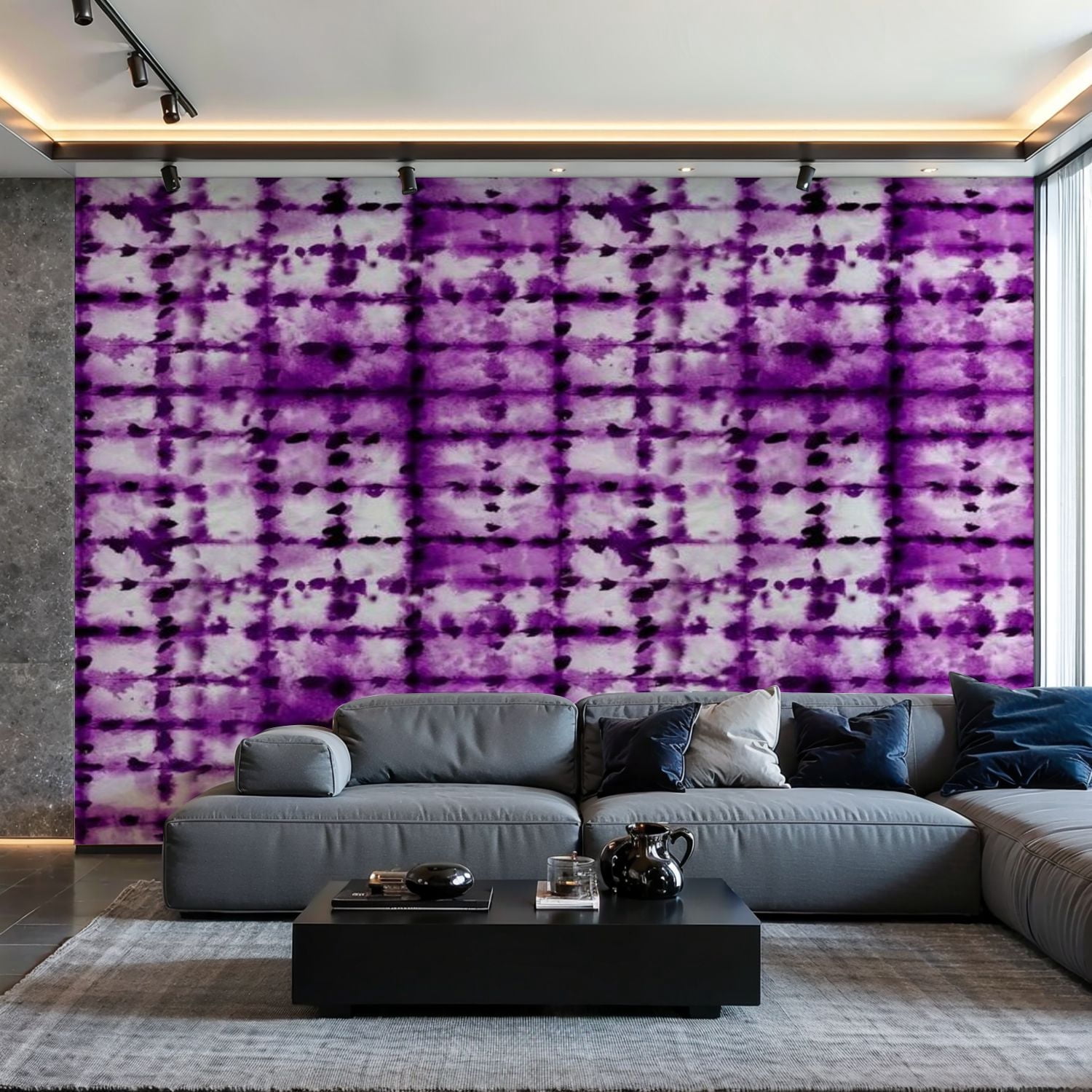 Prxcm Canvas Wall Mural Peel and Stick Large Wallpaper Seamless Print ...