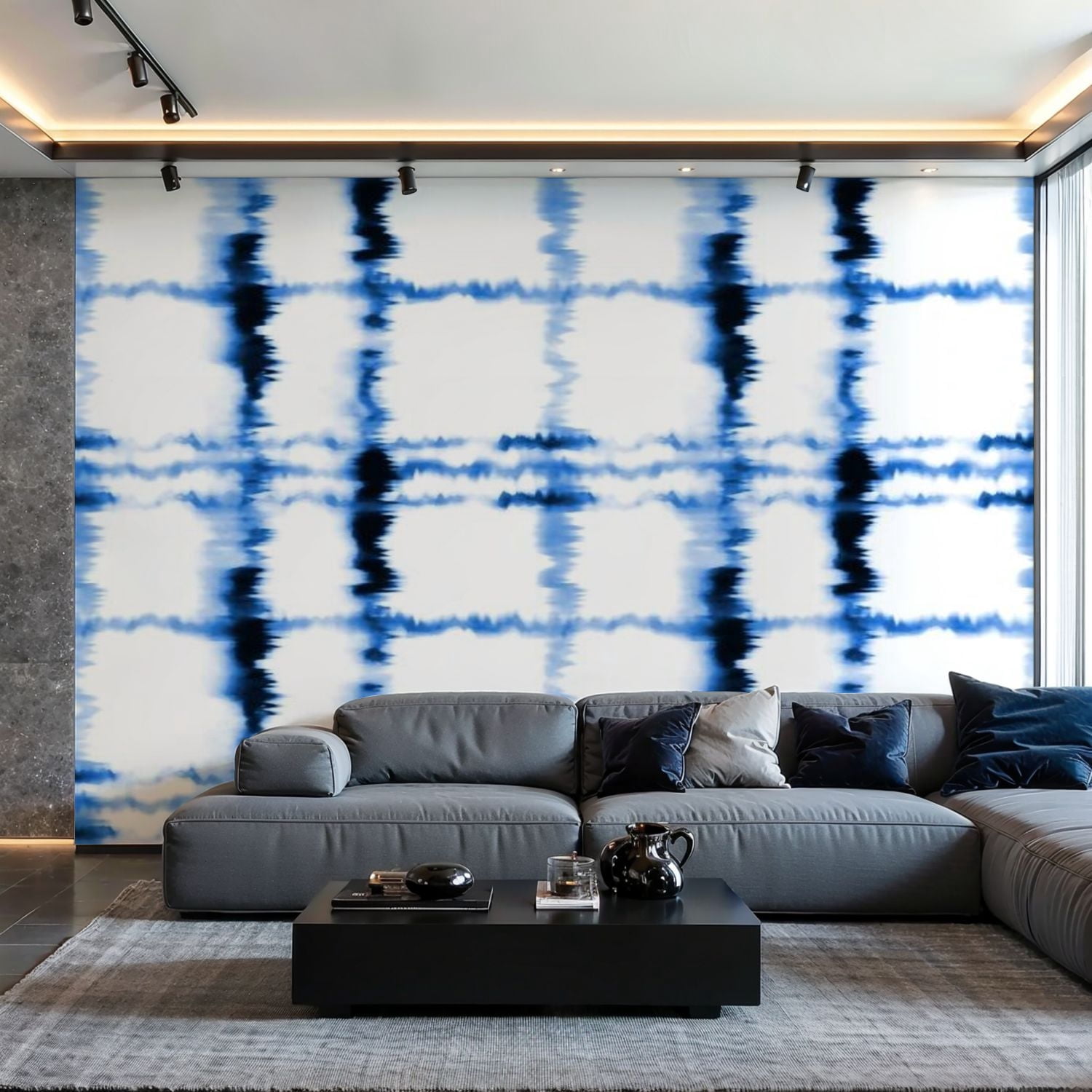 Prxcm Canvas Wall Mural Peel and Stick Large Wallpaper Seamless Print ...