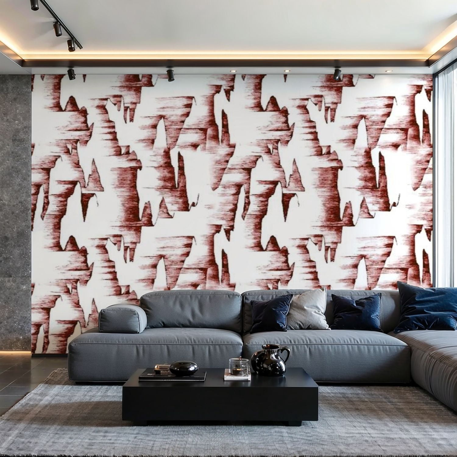 Prxcm Canvas Wall Mural Peel and Stick Large Wallpaper Seamless Print ...