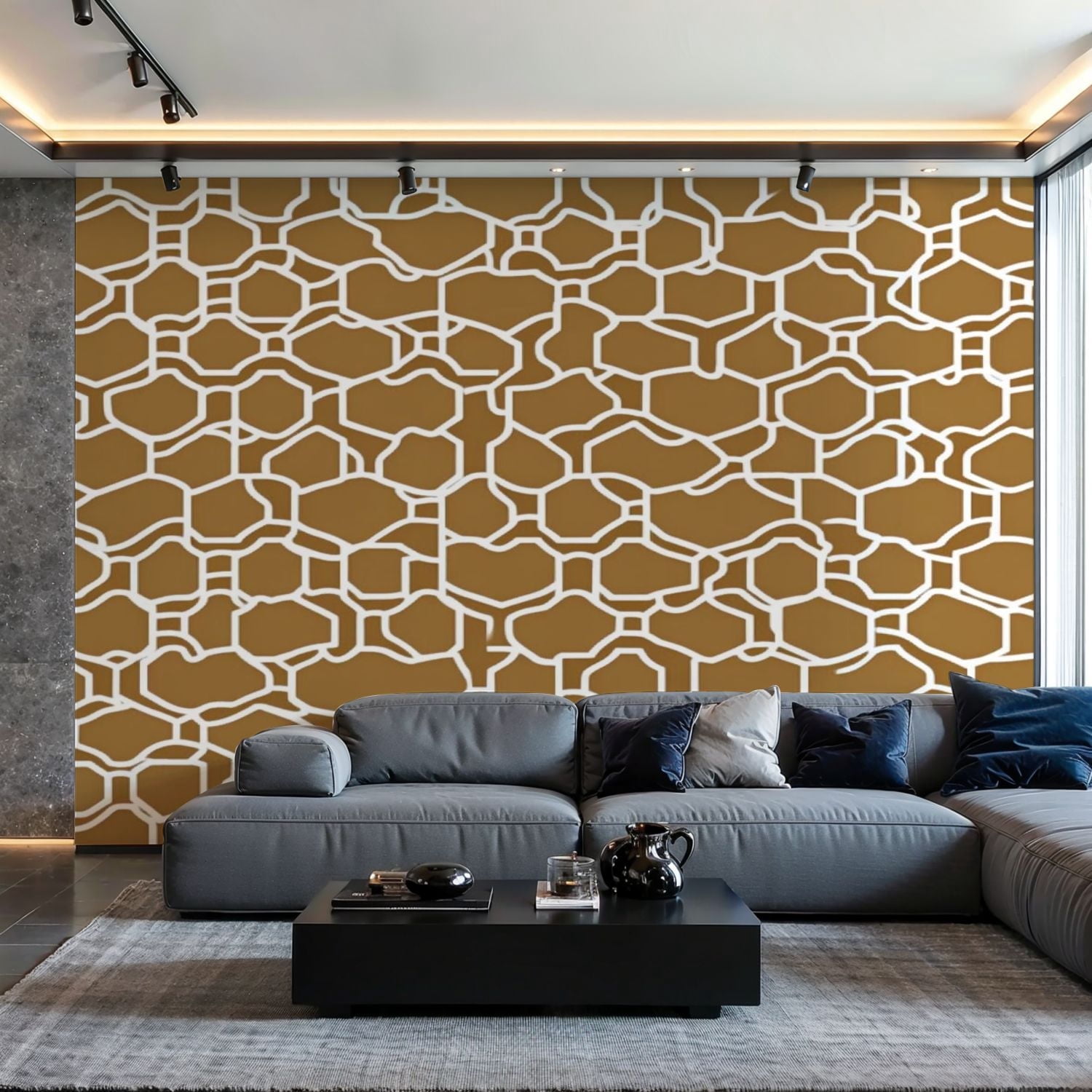 Prxcm Canvas Wall Mural Peel and Stick Large Wallpaper Seamless based ...