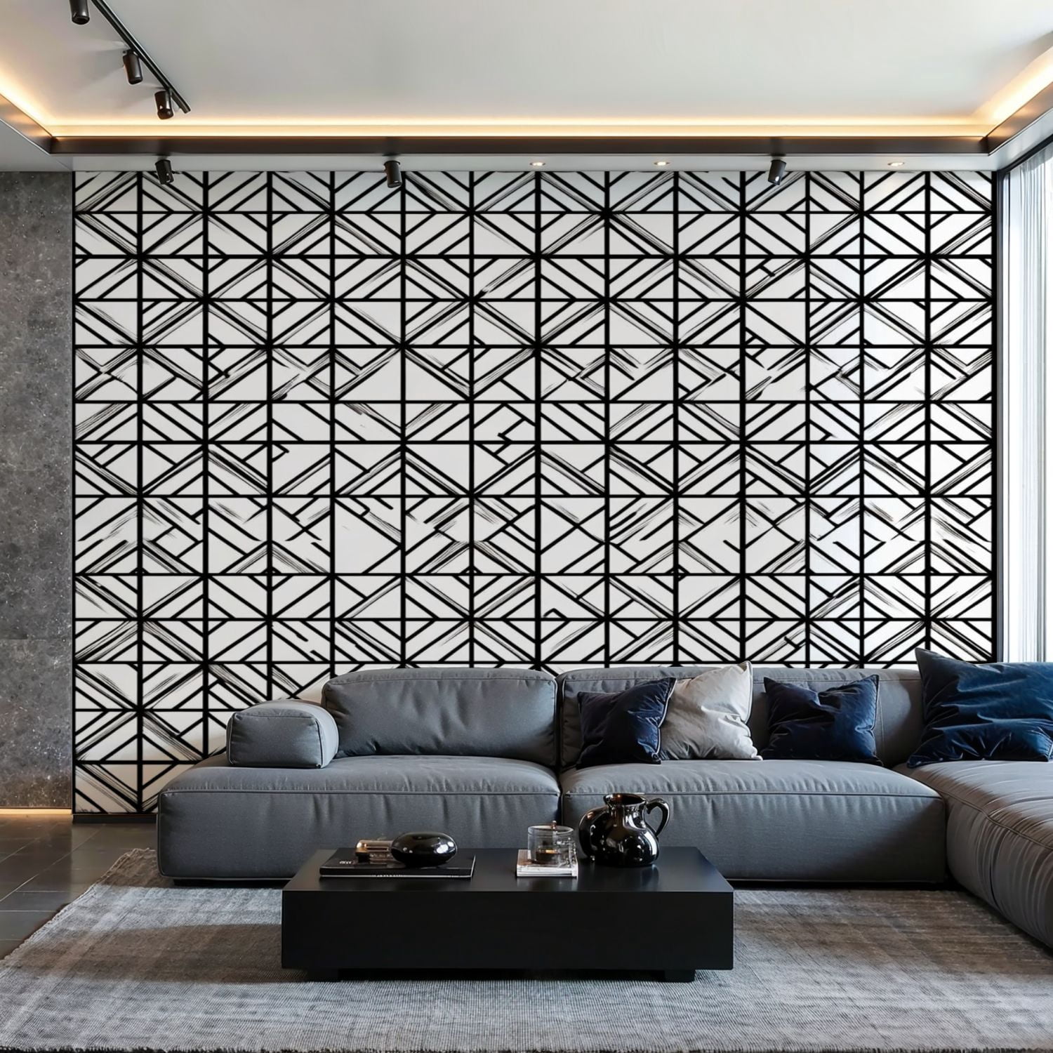 Prxcm Canvas Wall Mural Peel and Stick Large Wallpaper Seamless ...
