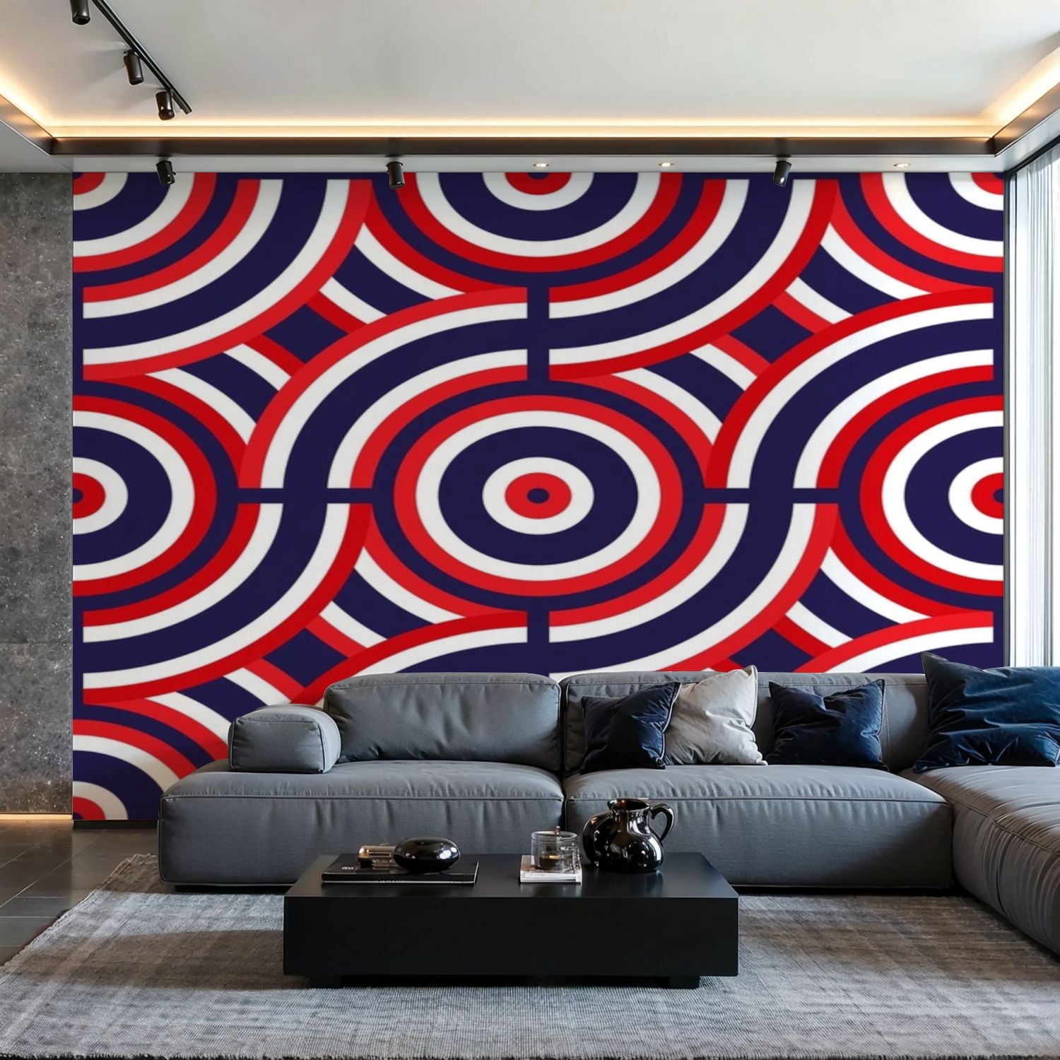 Prxcm Canvas Wall Mural Peel and Stick Large Wallpaper thailand flag ...