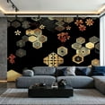thumbnail image 1 of Prxcm Canvas Wall Mural Peel and Stick Large Wallpaper Japanese pattern Wall Art Decor for Living Room Bathroom Self Adhesive and Removable 69" x 98", 1 of 5