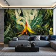 thumbnail image 1 of Prxcm Peel and Stick Canvas Wallpaper Volcano Eruption Party Decorations Home Decor Volcano Lava Art Wall Mural Decor Self Adhesive and Removable 69"x98", 1 of 1