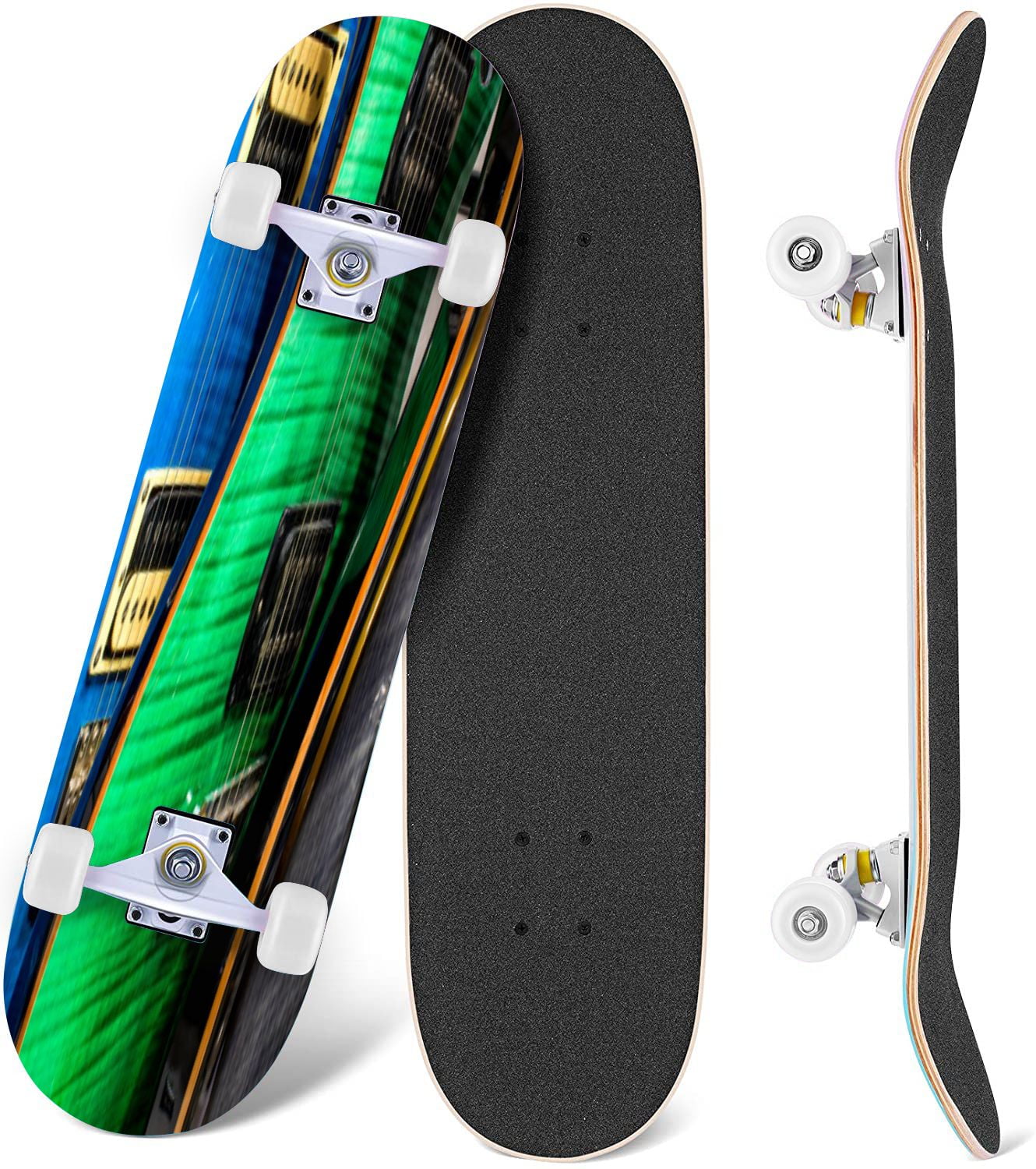 Prxcm Skateboard Complete for Beginners Adults 31 x 8