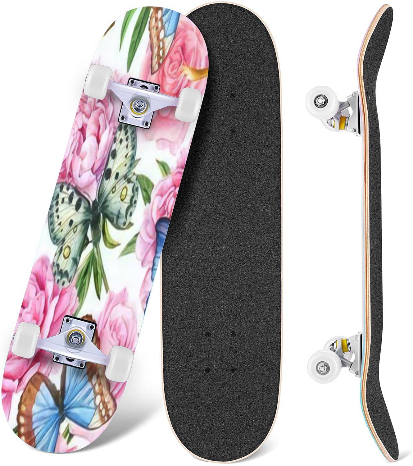 Prxcm Skateboard Complete for Beginners Adults Teens 31 x 8