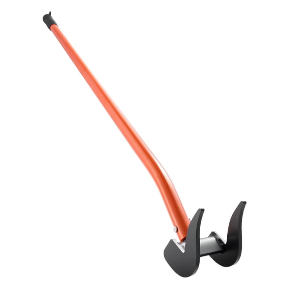 Pry Bar 50 Inch Carbon Steel Handle 2000LBS Heavy Deck Demolition Tool for Floor Framing Roofing Trim Drywall