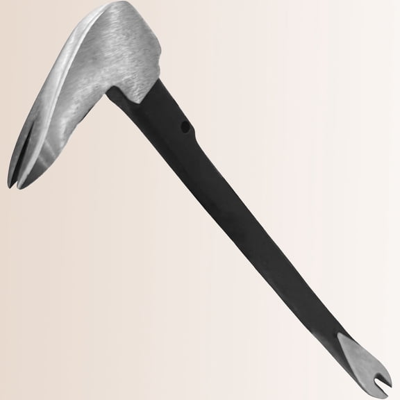Pry Bar, Nail Puller, High Carbon Steel Crowbar, Flat Pry Bar, Cat Paw Nail Remover, Utility Claw Bar Tool for Home Remodeling, Woodworking