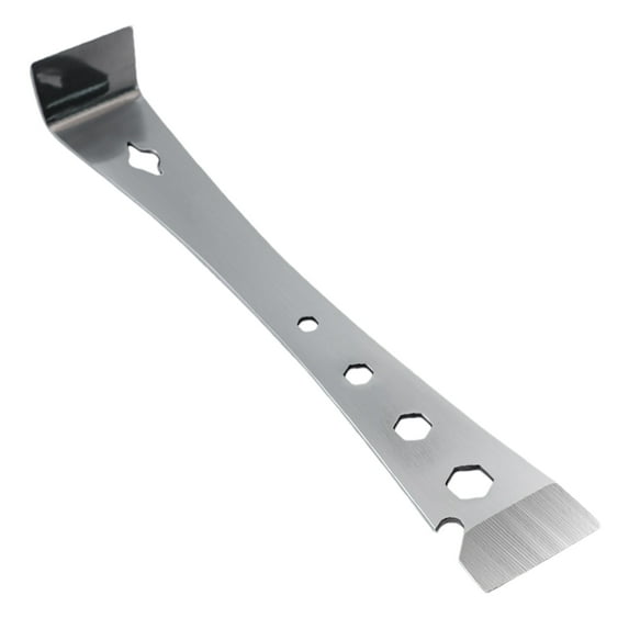 Pry Bar Scraper, Heavy Duty Crow Bar, Beekeeping Equipment Hand Tools, Flat Crowbar, 4 in 1 Stainless Steel Screwdriver Pry Bars, Car Trim Removal
