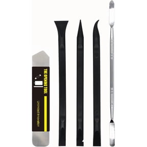 Pry Tool Kit, Safe Non-Nylon and Ultrathin Steel Screen Opening Spudger Tool Repair Kit for Cell Phone, LCD, MacBook, Ipad, iPod, Tablet and More