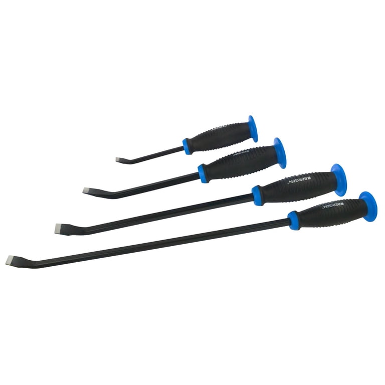 10" Crow Wrecking Pry Bar Nail Jimmy Lever With Rubber Handle Remover