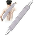 thumbnail image 1 of Pryess Exfoliating Back Scrubber Shower Wash Tool, Dual-Sided Back Scrubber with Honeycomb Texture for Exfoliation and Soft Fabric for Cleansing, Promotes Blood Circulation and Removes Dead Skin (#C), 1 of 9